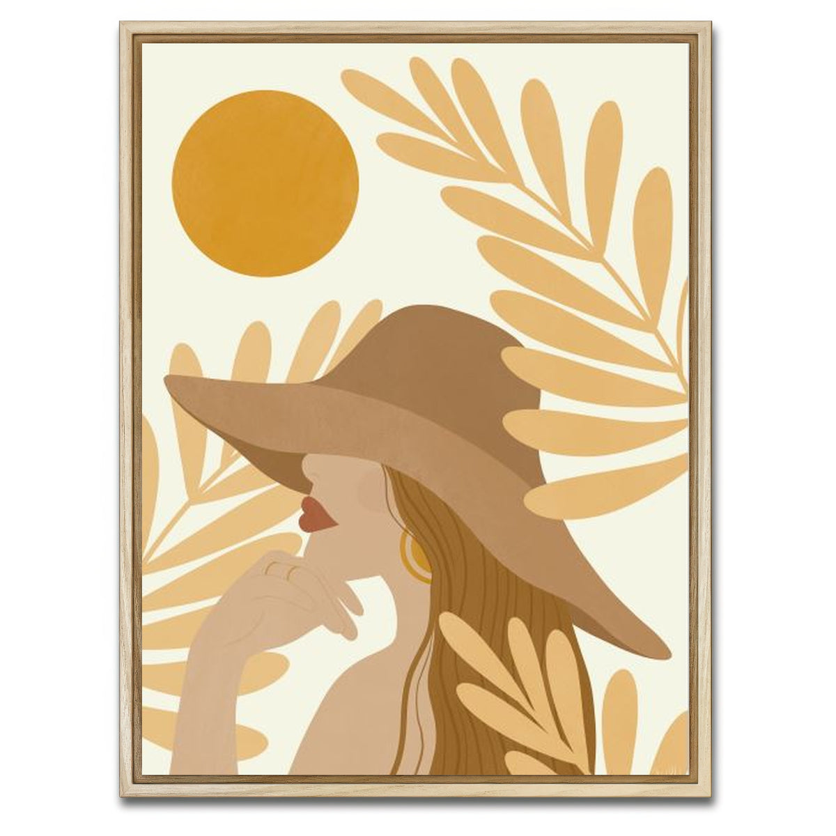 AUTO-MOCKUP WHITE | Chique and Wistful | 1 Piece | Natural Framed Canvas | group=3x4