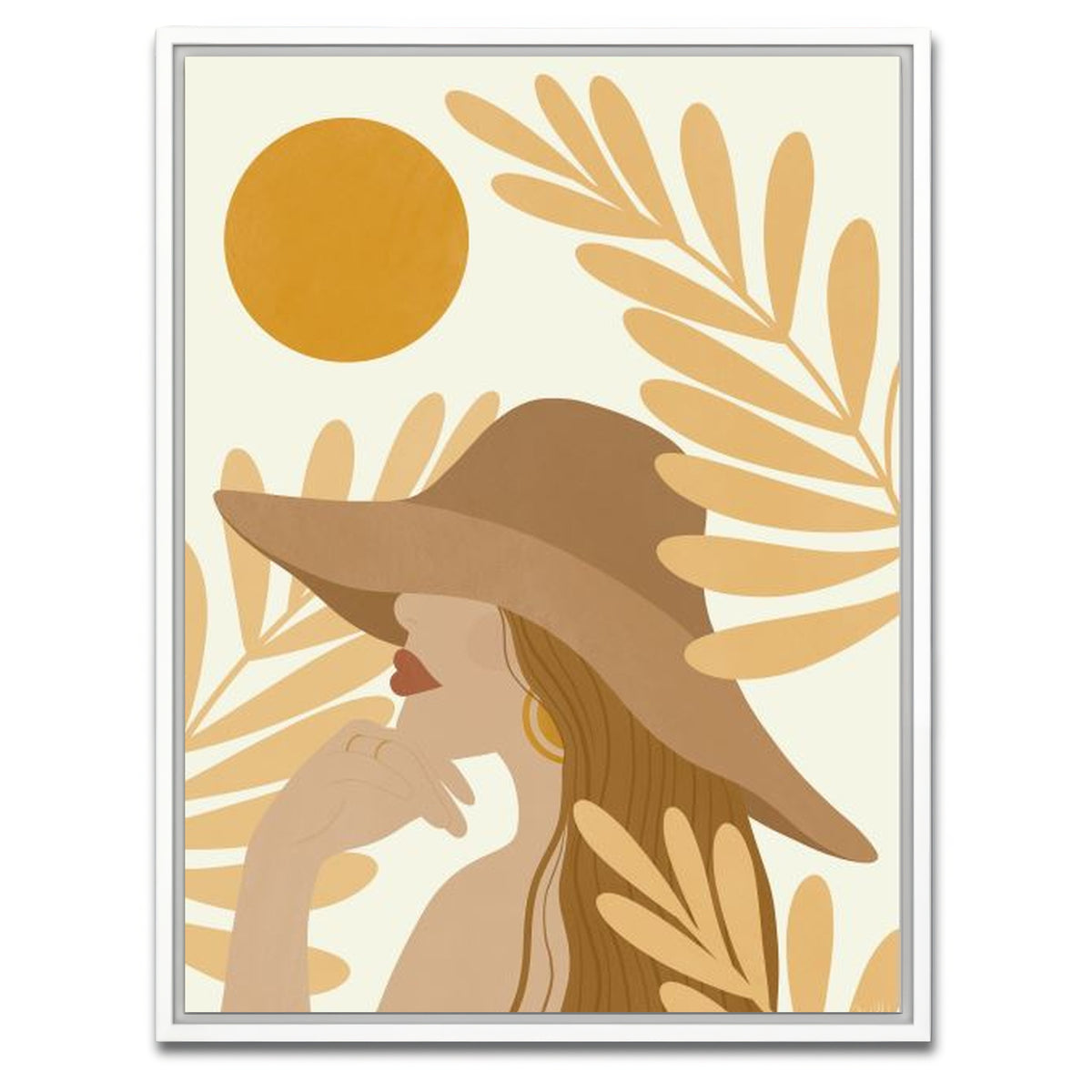 AUTO-MOCKUP WHITE | Chique and Wistful | 1 Piece | White Framed Canvas | group=3x4