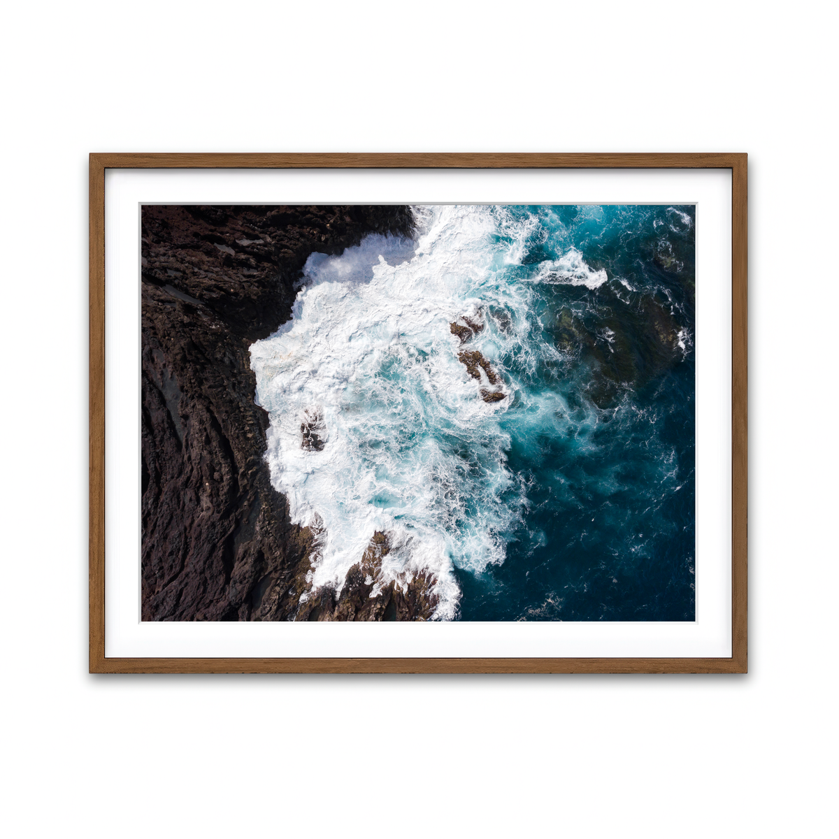 Framed Print 4x3 Walnut
