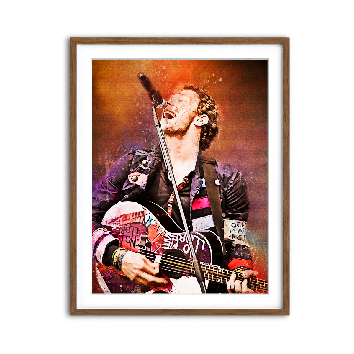 Framed Print 3x4 Walnut