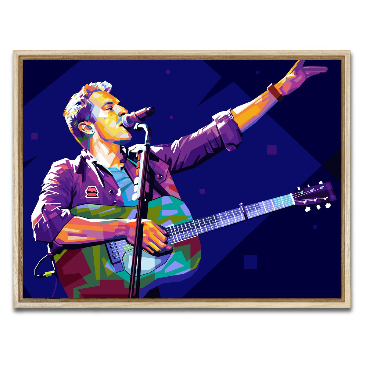 AUTO-MOCKUP WHITE | Chris Martin | 1 Piece | Natural Framed Canvas | group=4x3