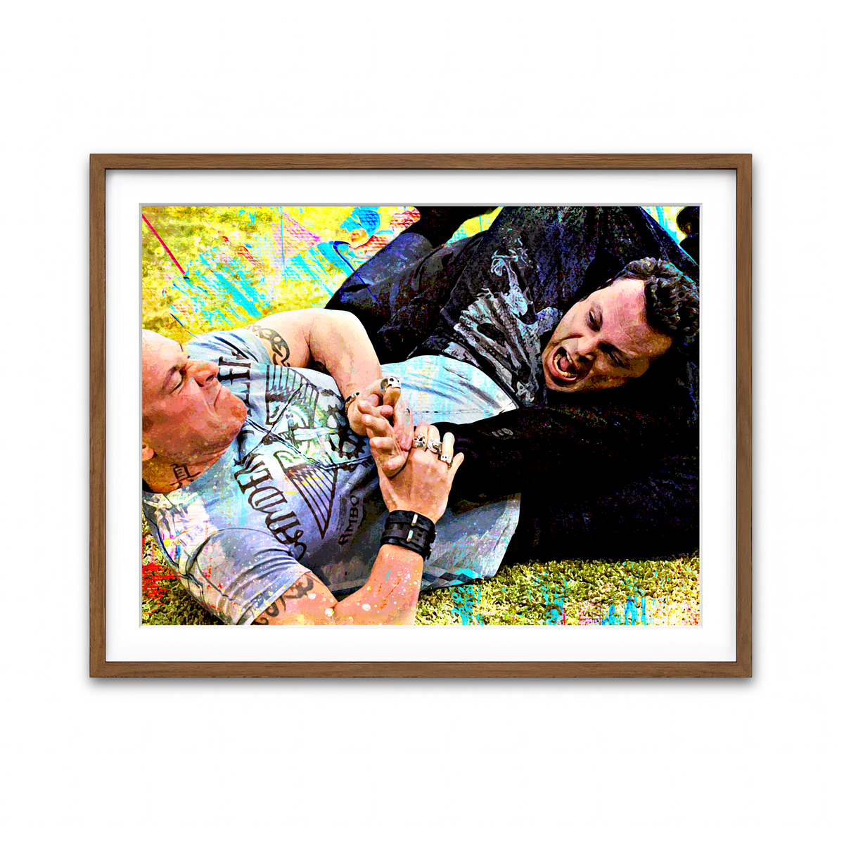 Framed Print 4x3 Walnut