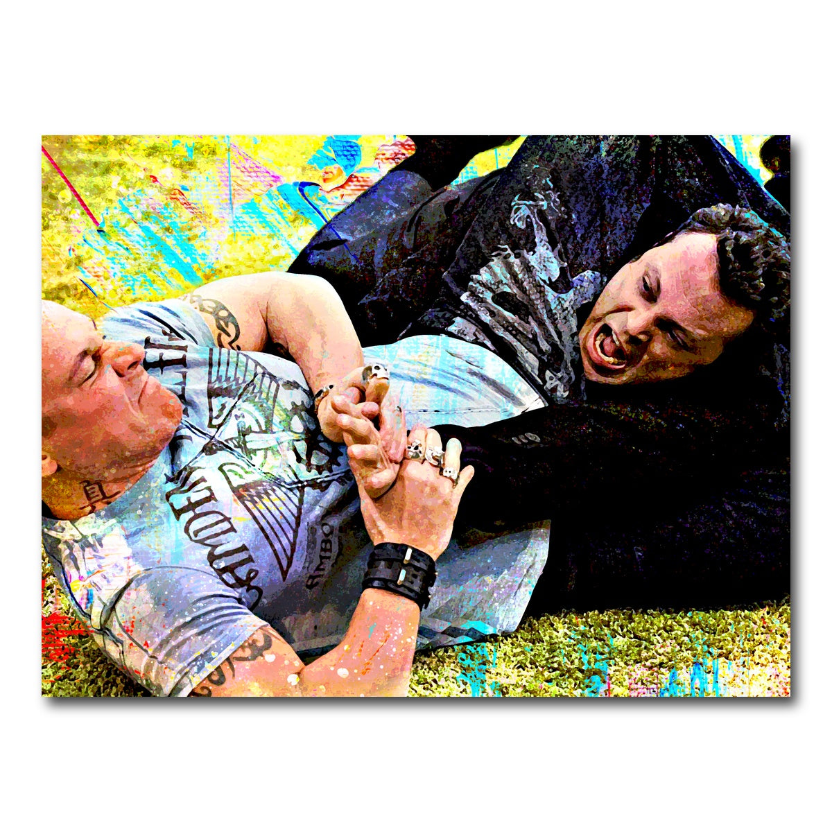 AUTO-MOCKUP WHITE | Christmas Armbar | 1 Piece | Gallery Wrap Canvas | group=4x3