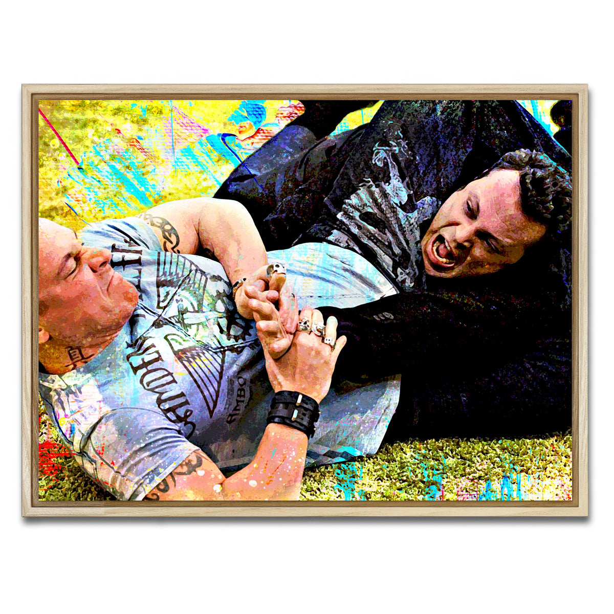 AUTO-MOCKUP WHITE | Christmas Armbar | 1 Piece | Natural Framed Canvas | group=4x3