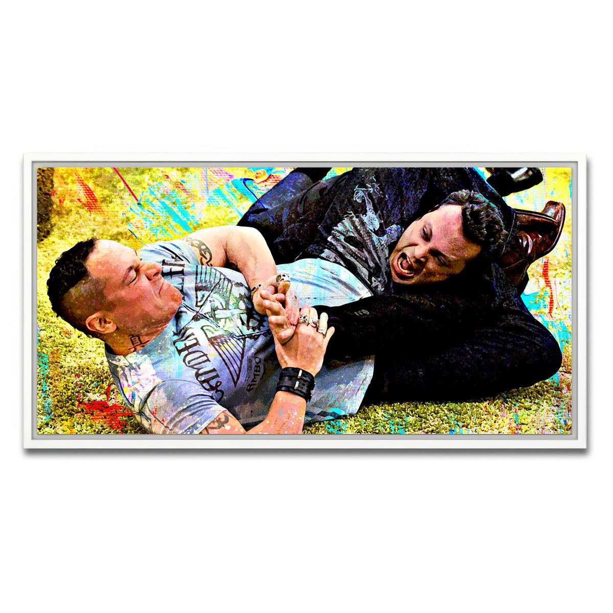 AUTO-MOCKUP WHITE | Christmas Armbar | 1 Piece | White Framed Canvas | group=2x1