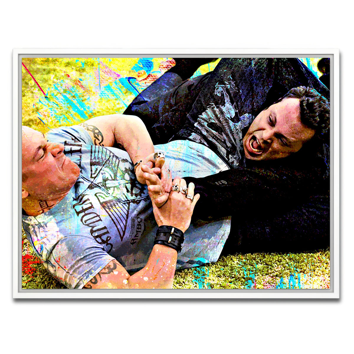 AUTO-MOCKUP WHITE | Christmas Armbar | 1 Piece | White Framed Canvas | group=4x3