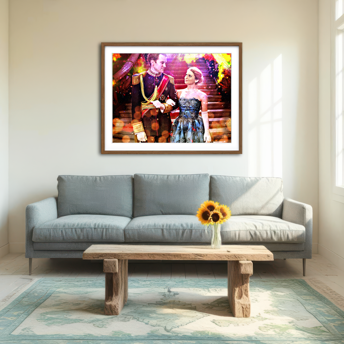 AUTO-MOCKUP ROOM | Christmas Prince Wall Art