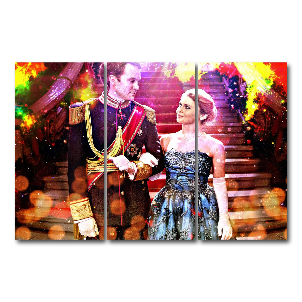 AUTO-MOCKUP WHITE | Christmas Prince | 3 Piece | Gallery Wrap Canvas | group=12x24