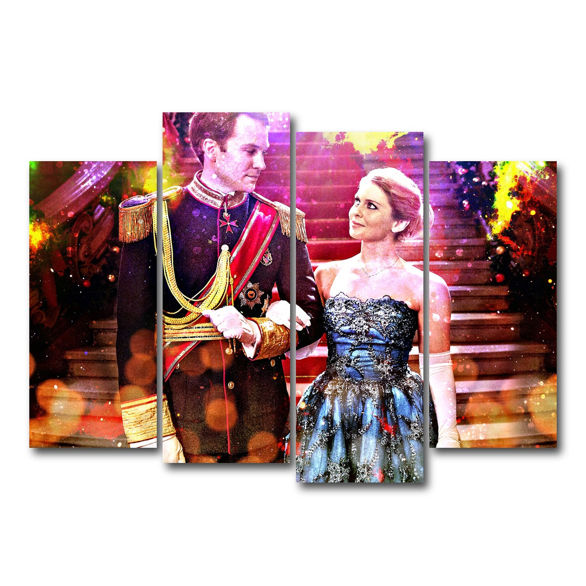 AUTO-MOCKUP WHITE | Christmas Prince | 4 Piece | Gallery Wrap Canvas | group=4_normal