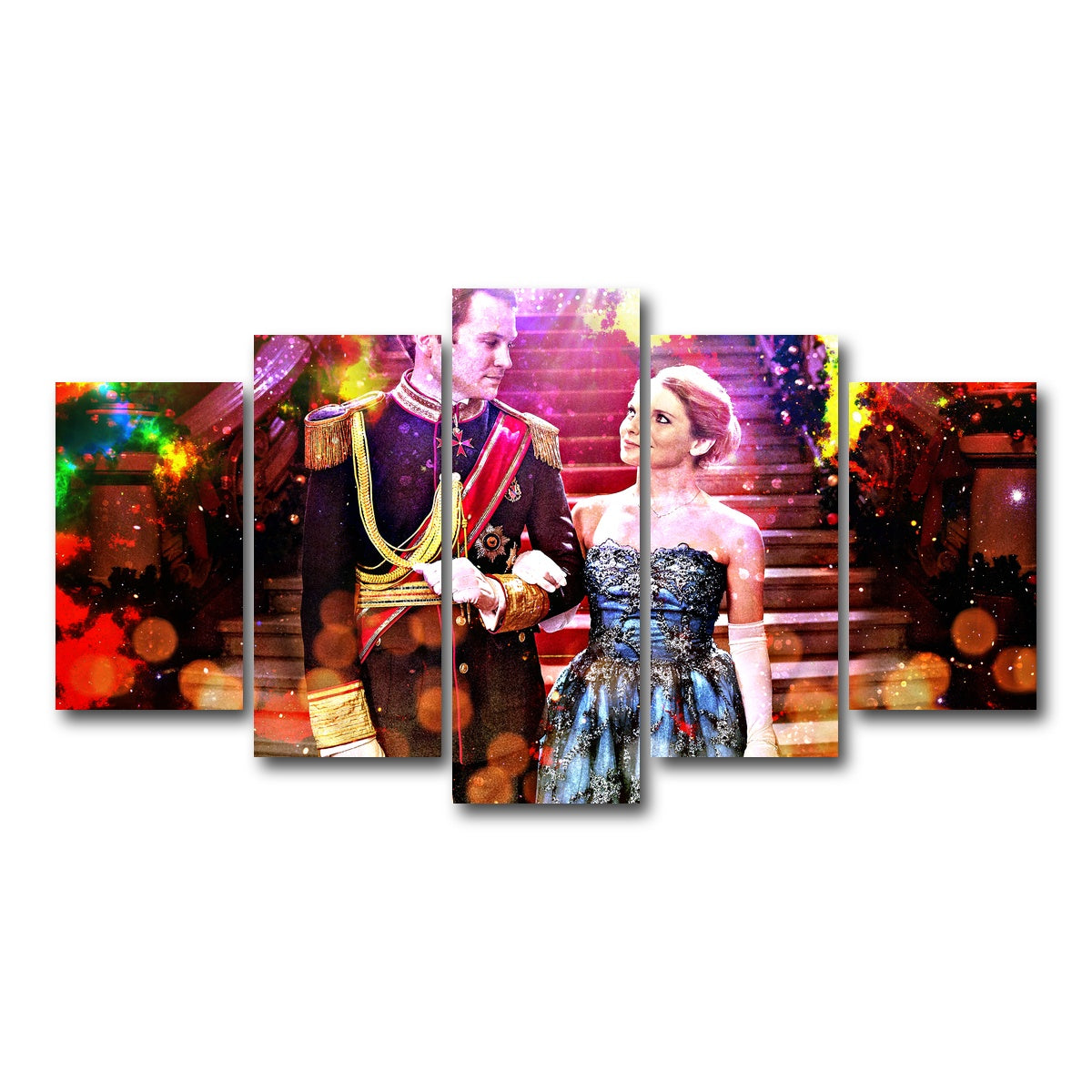 AUTO-MOCKUP WHITE | Christmas Prince | 5 Piece | Gallery Wrap Canvas | group=5_normal