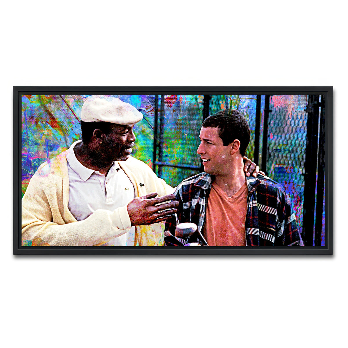 AUTO-MOCKUP WHITE | Chubbs & Happy | 1 Piece | Black Framed Canvas | group=2x1