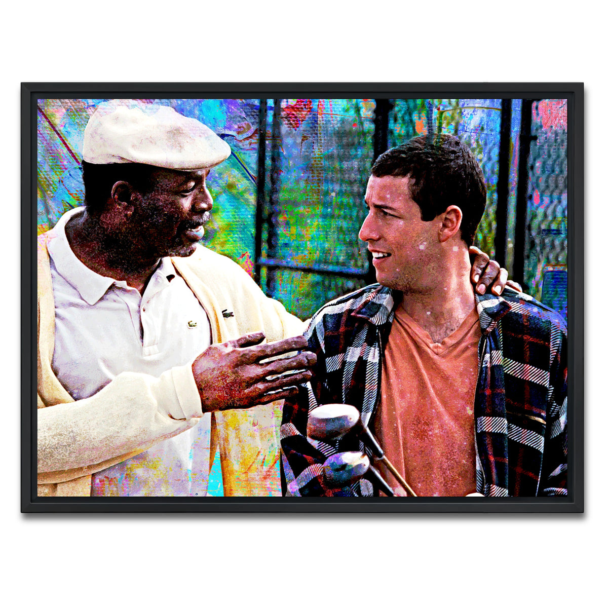 AUTO-MOCKUP WHITE | Chubbs & Happy | 1 Piece | Black Framed Canvas | group=4x3