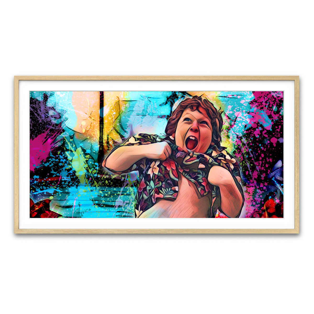 Framed Print 2x1 Natural