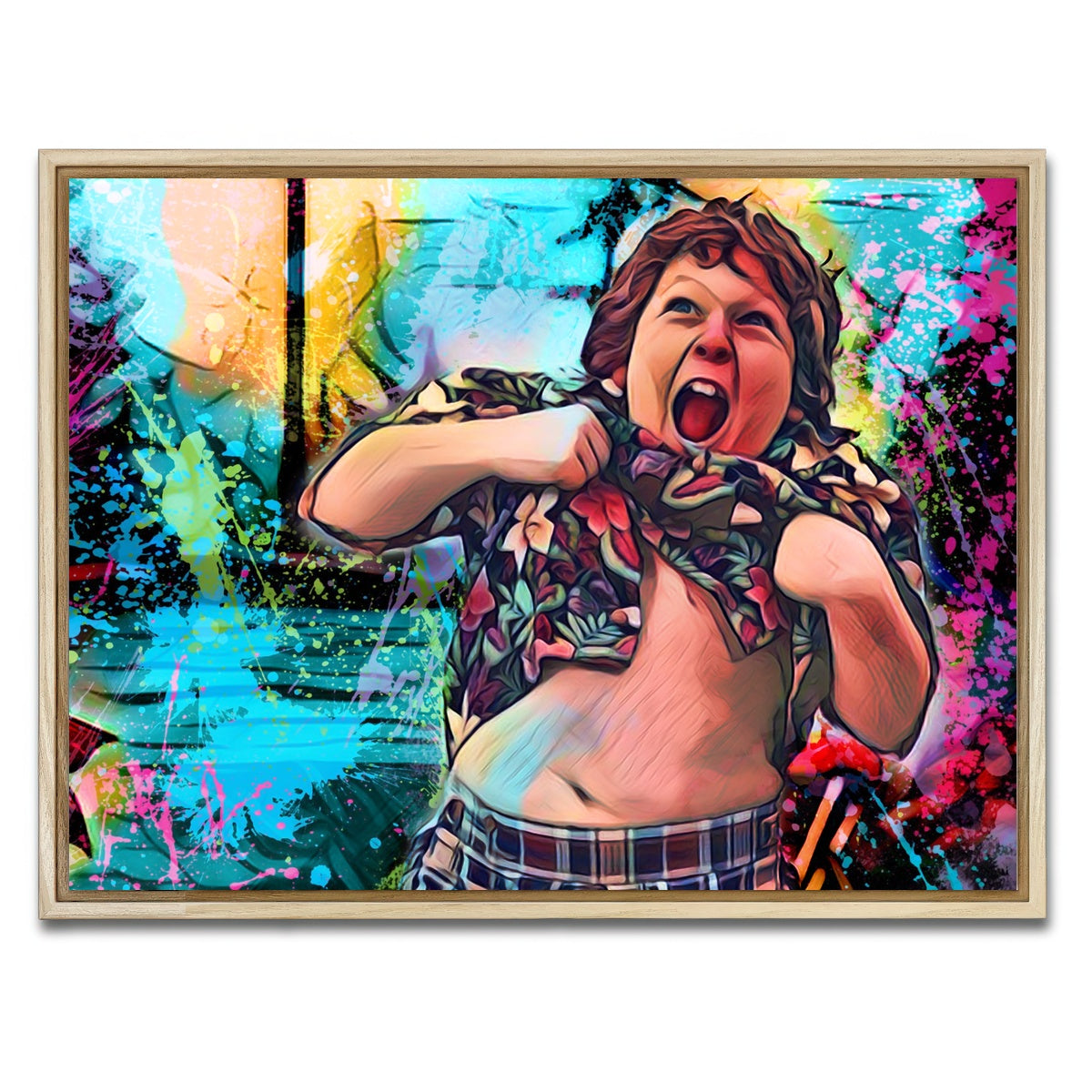 AUTO-MOCKUP WHITE | Chunk | 1 Piece | Natural Framed Canvas | group=4x3