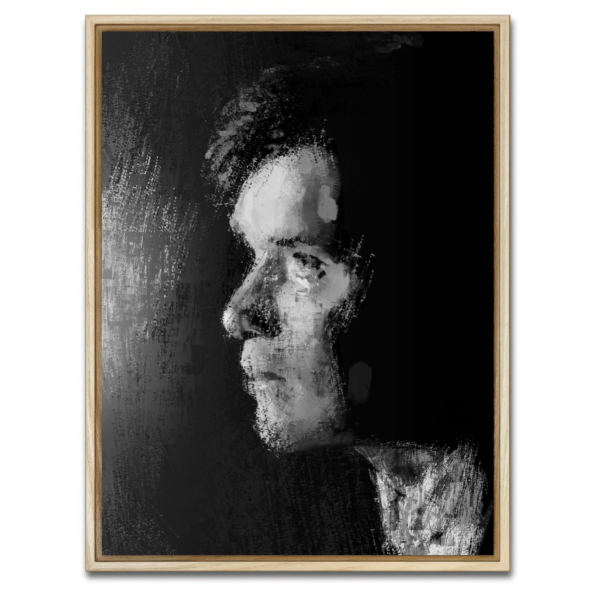AUTO-MOCKUP WHITE | Cillian Murphy | 1 Piece | Natural Framed Canvas | group=3x4