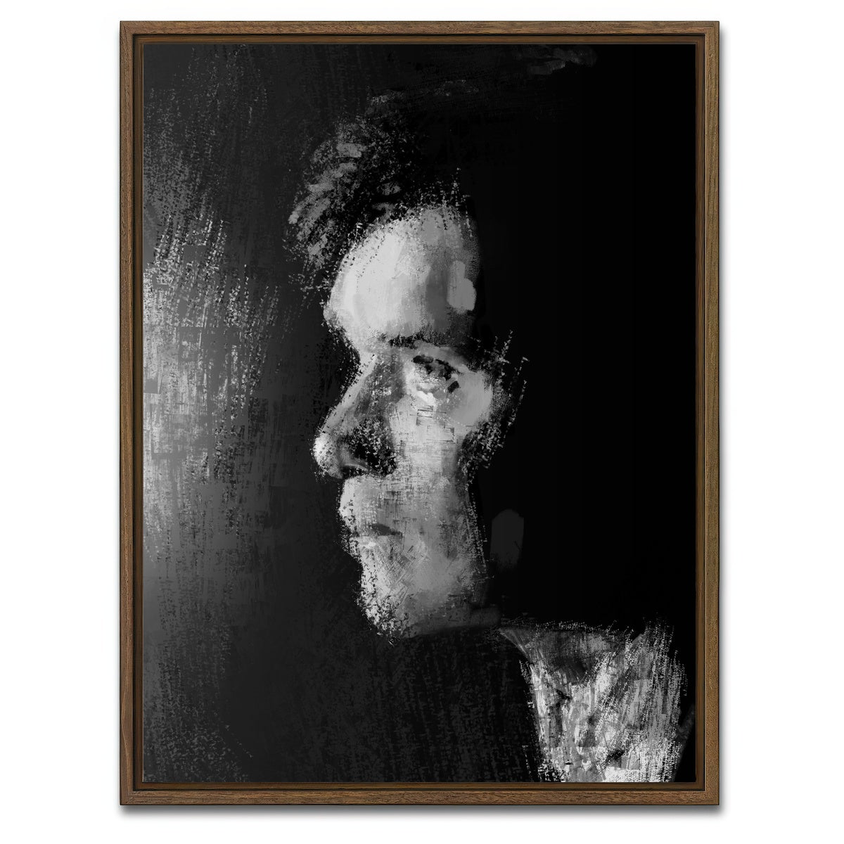AUTO-MOCKUP WHITE | Cillian Murphy | 1 Piece | Walnut Framed Canvas | group=3x4