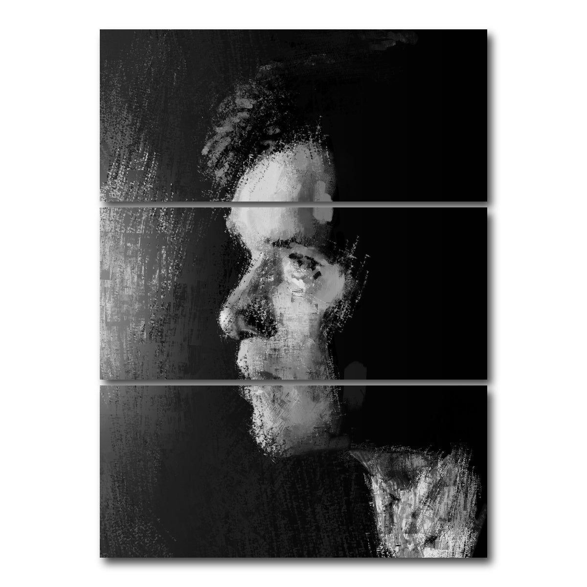 AUTO-MOCKUP WHITE | Cillian Murphy | 3 Piece | Gallery Wrap Canvas | group=8x18_stacked