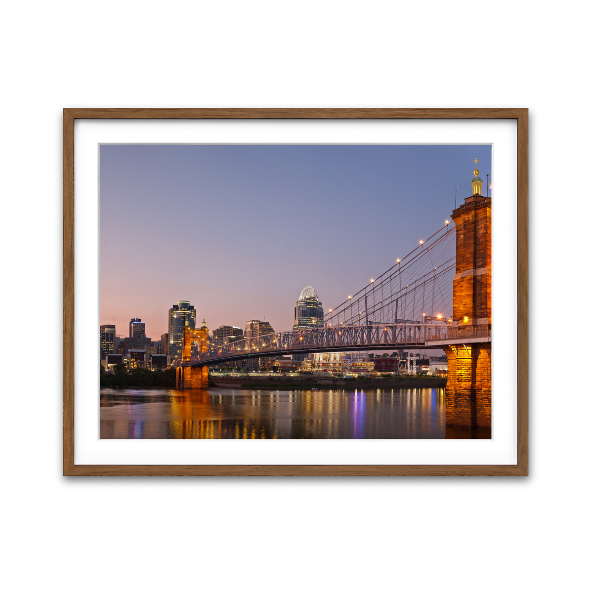 Framed Print 4x3 Walnut