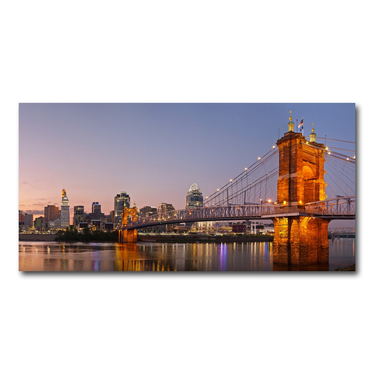 AUTO-MOCKUP WHITE | Cincinnati Skyline | 1 Piece | Gallery Wrap Canvas | group=2x1