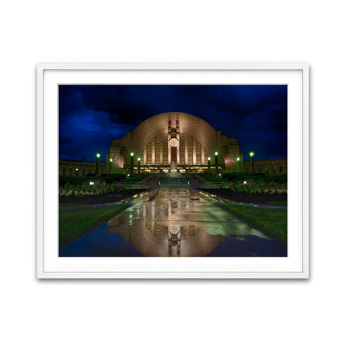 Framed Print 4x3 White