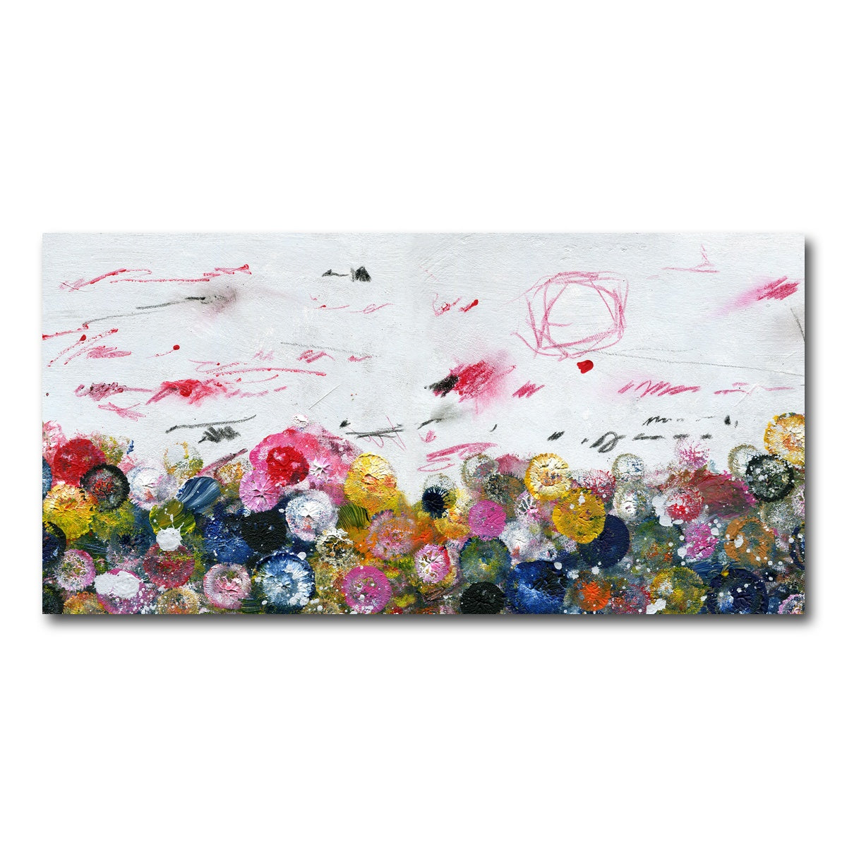 AUTO-MOCKUP WHITE | Circle Prints | 1 Piece | Gallery Wrap Canvas | group=2x1