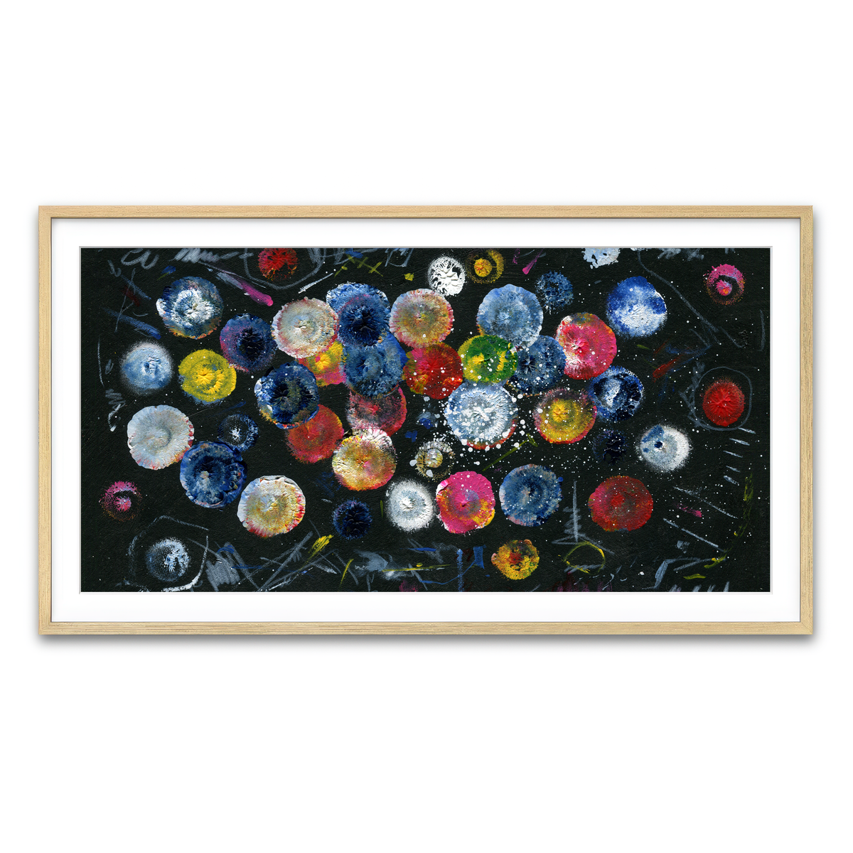 Framed Print 2x1 Natural