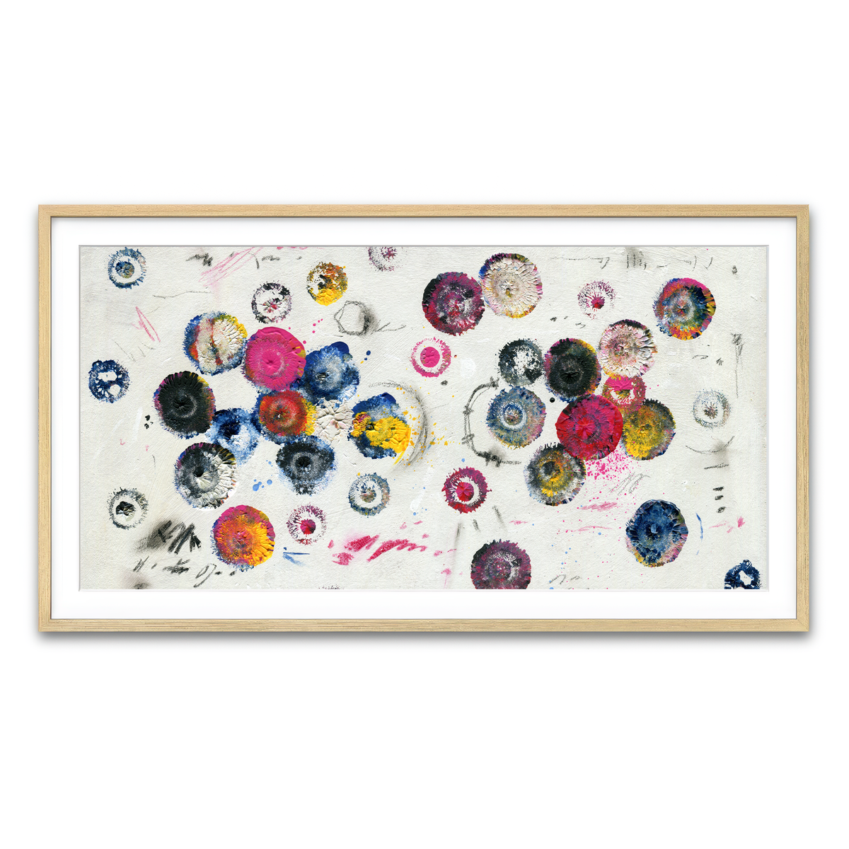 Framed Print 2x1 Natural