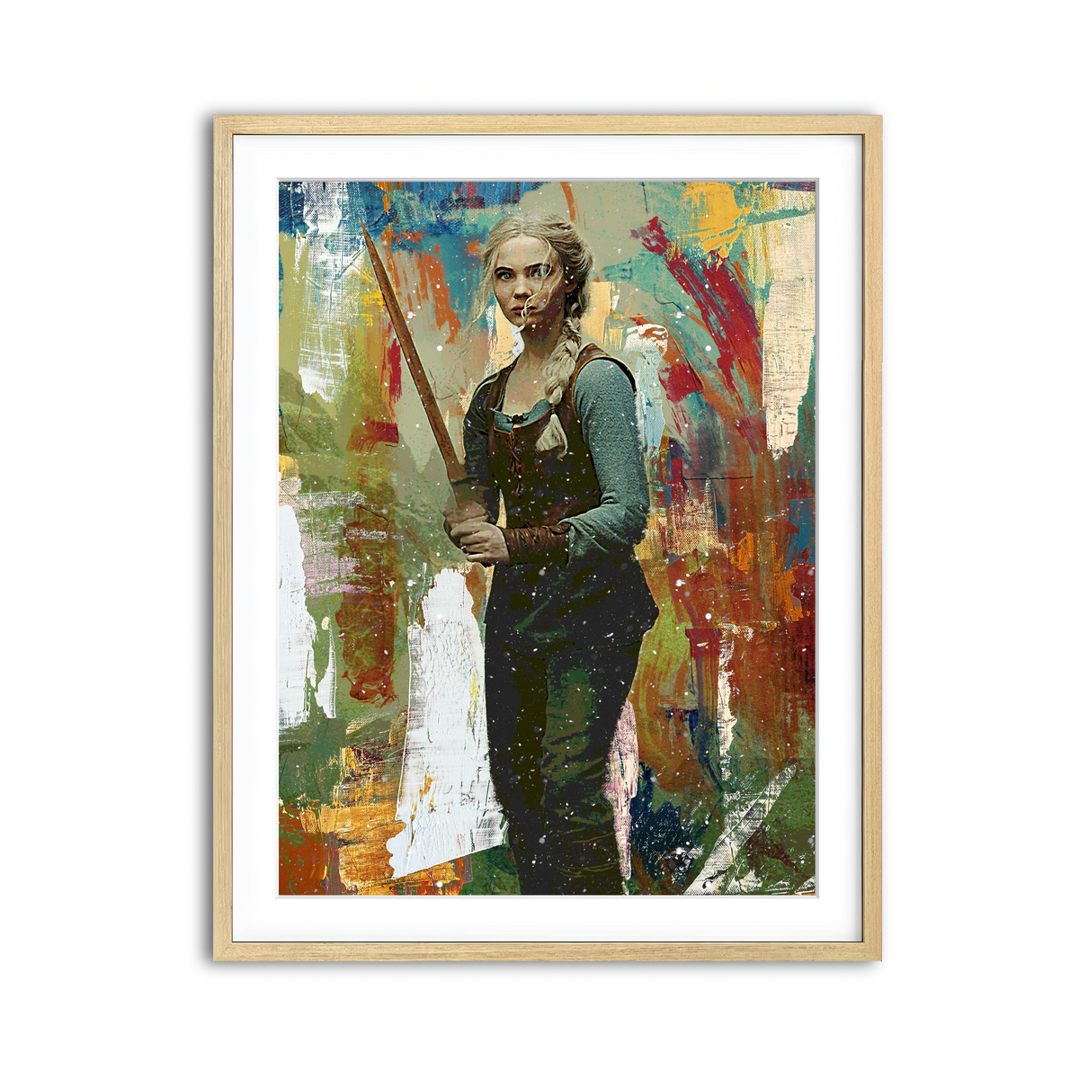 Framed Print 3x4 Natural