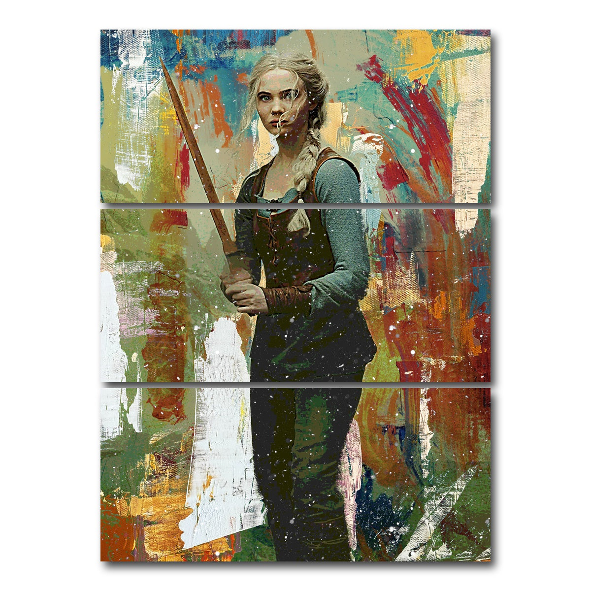 AUTO-MOCKUP WHITE | Ciri | 3 Piece | Gallery Wrap Canvas | group=8x18_stacked