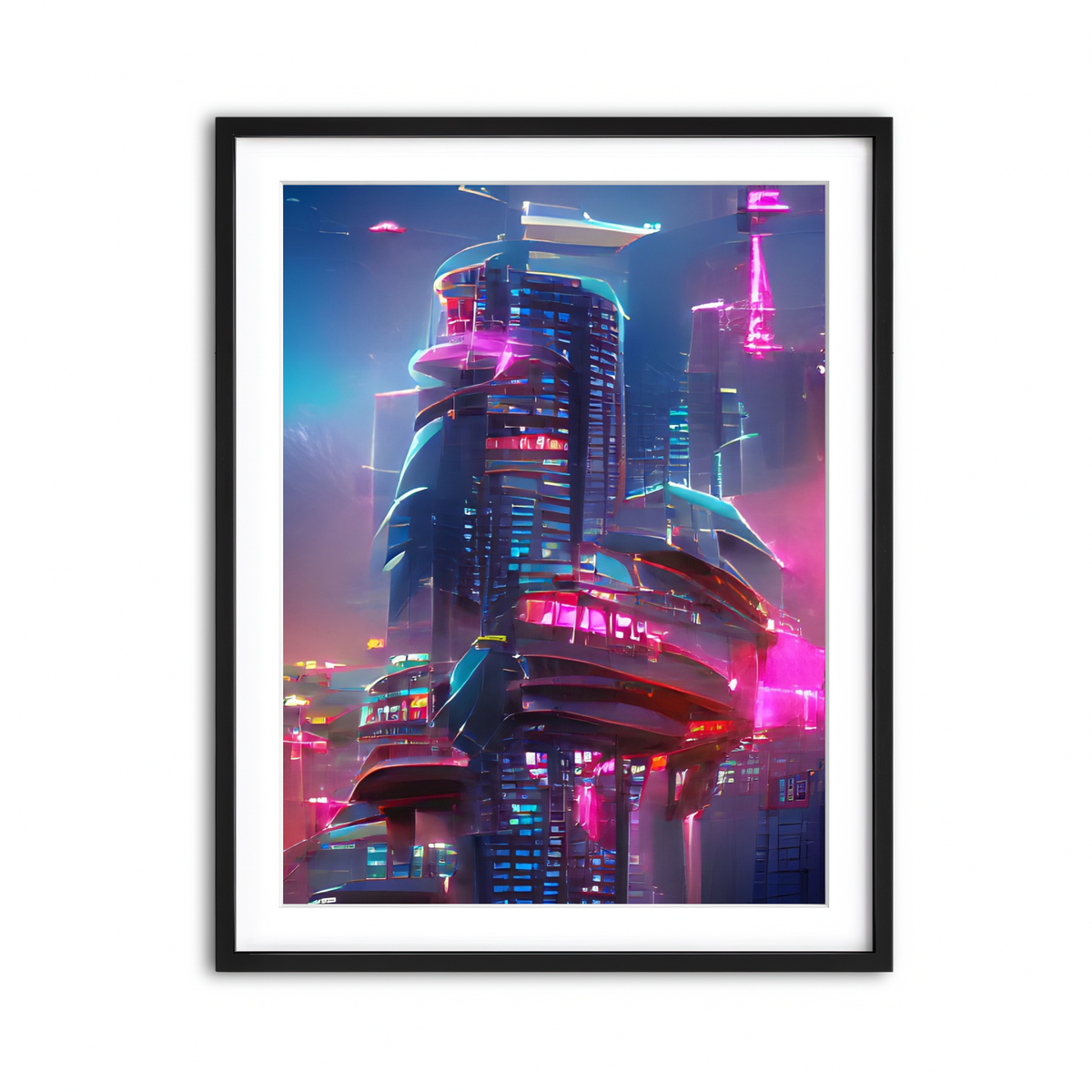 Framed Print 3x4 Black