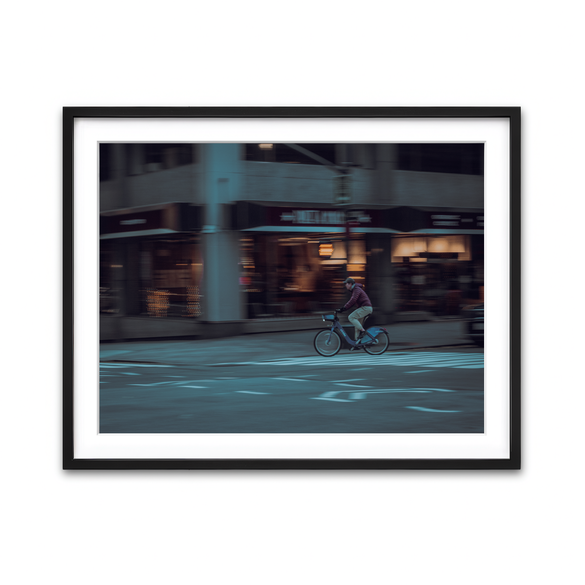 Framed Print 4x3 Black