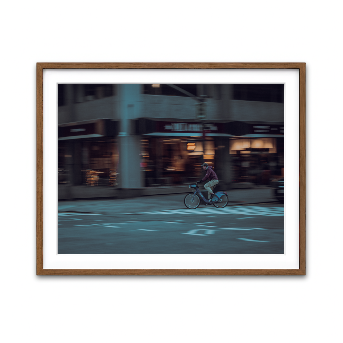 Framed Print 4x3 Walnut