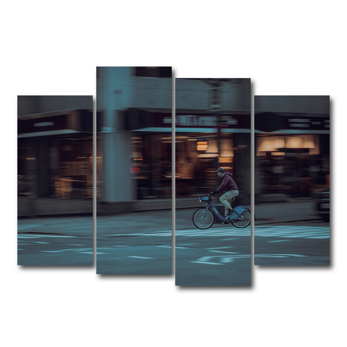 AUTO-MOCKUP WHITE | City Spin | 4 Piece | Gallery Wrap Canvas | group=4_normal