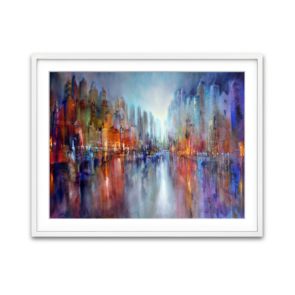 Framed Print 4x3 White