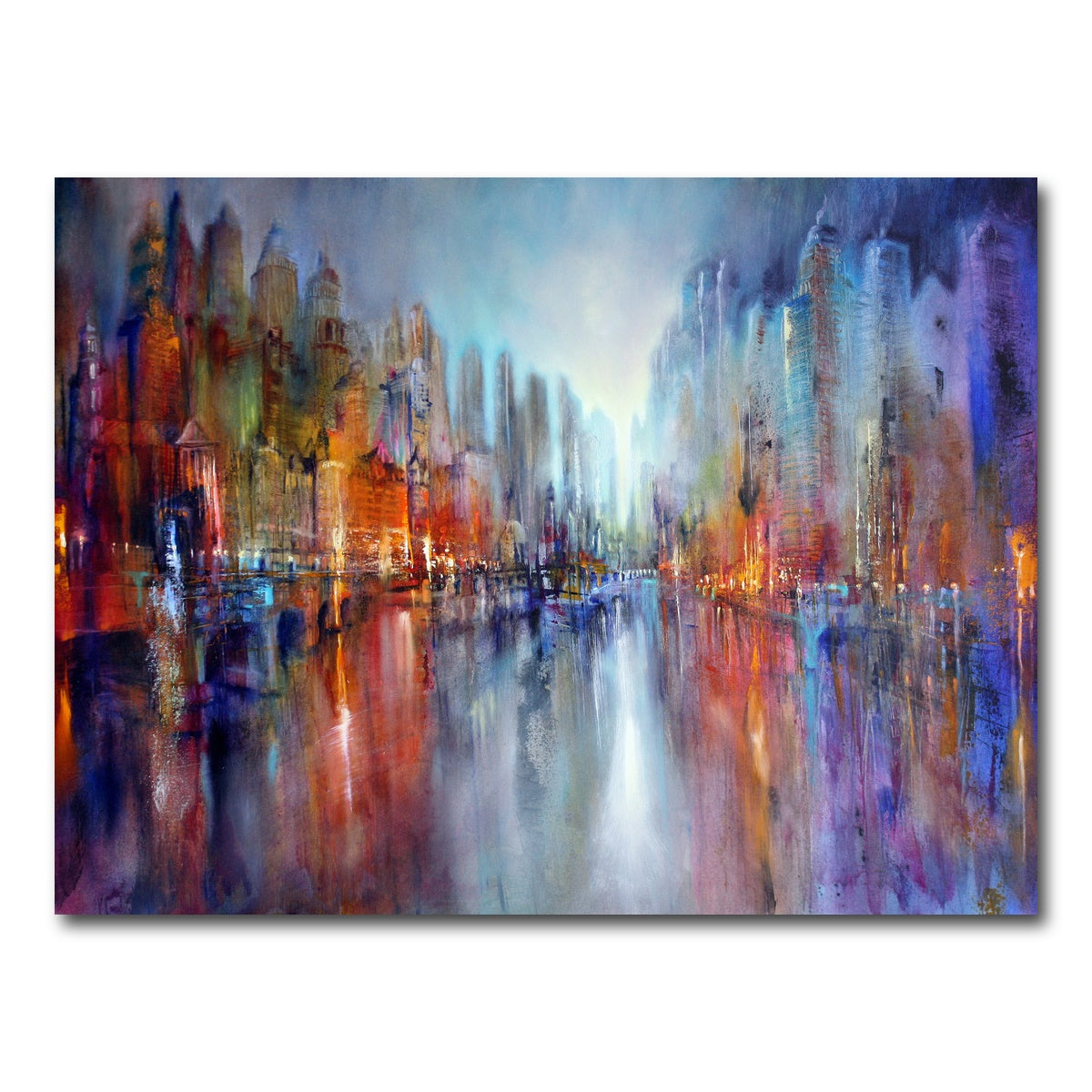 AUTO-MOCKUP WHITE | City by the River | 1 Piece | Gallery Wrap Canvas | group=4x3