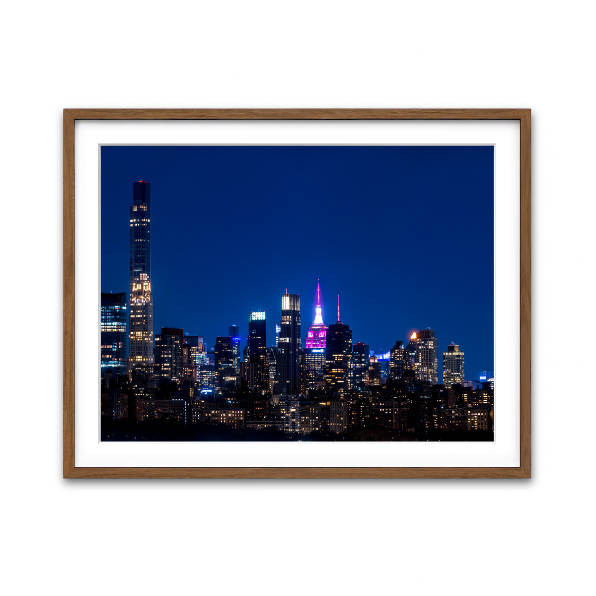 Framed Print 4x3 Walnut