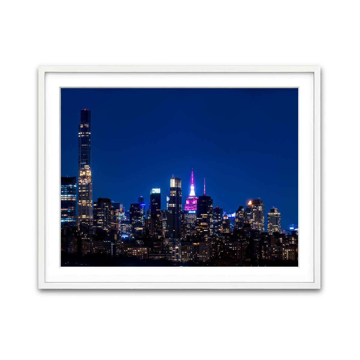 Framed Print 4x3 White