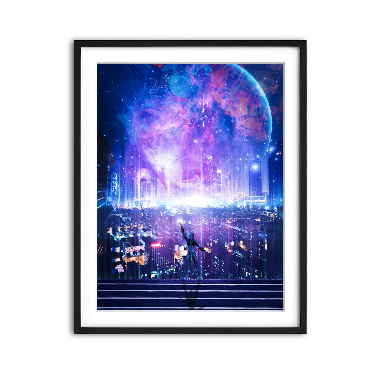 Framed Print 3x4 Black
