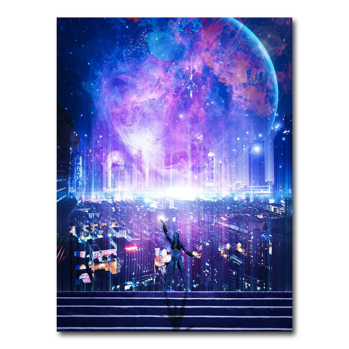 AUTO-MOCKUP WHITE | City of Angels | 1 Piece | Gallery Wrap Canvas | group=3x4