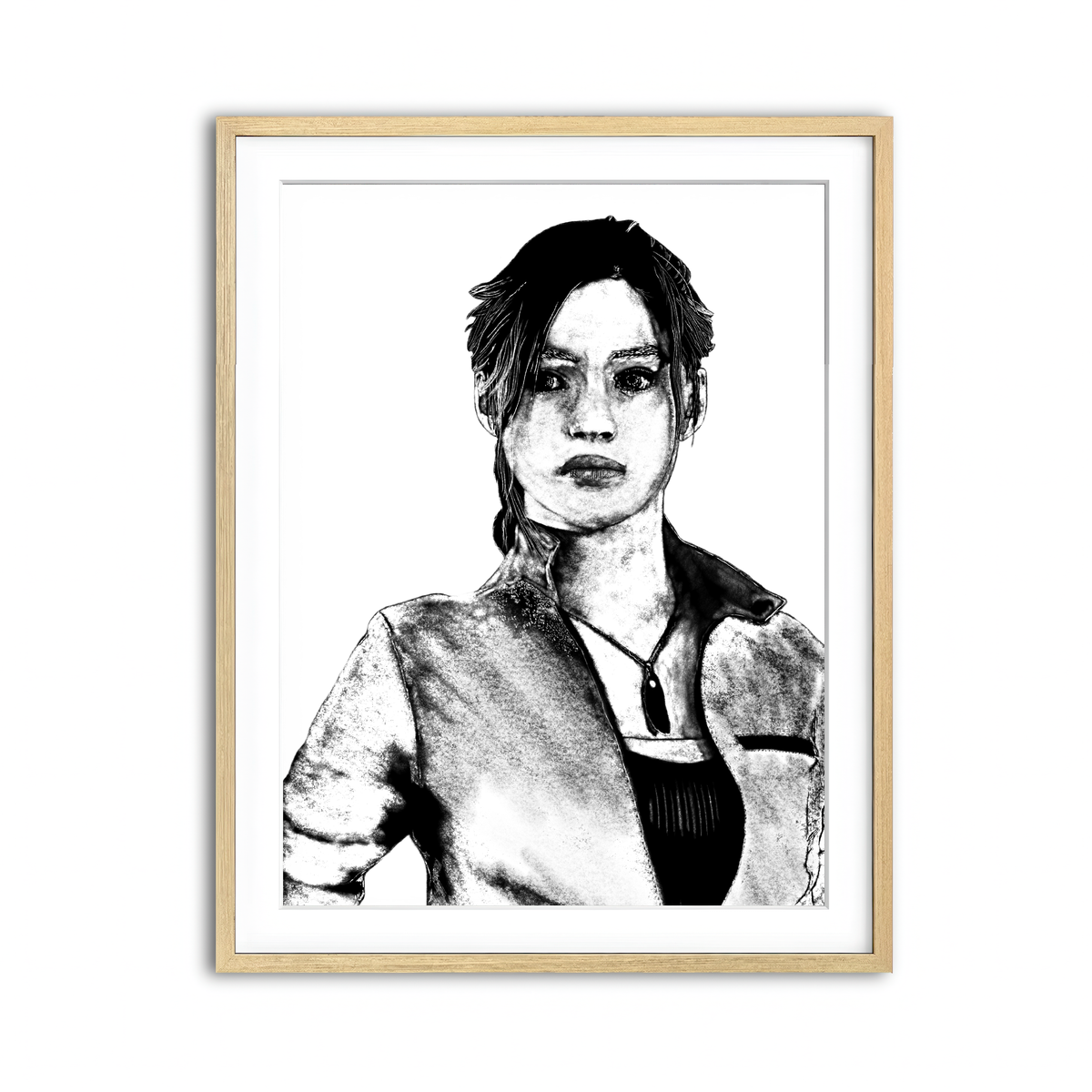 Framed Print 3x4 Natural