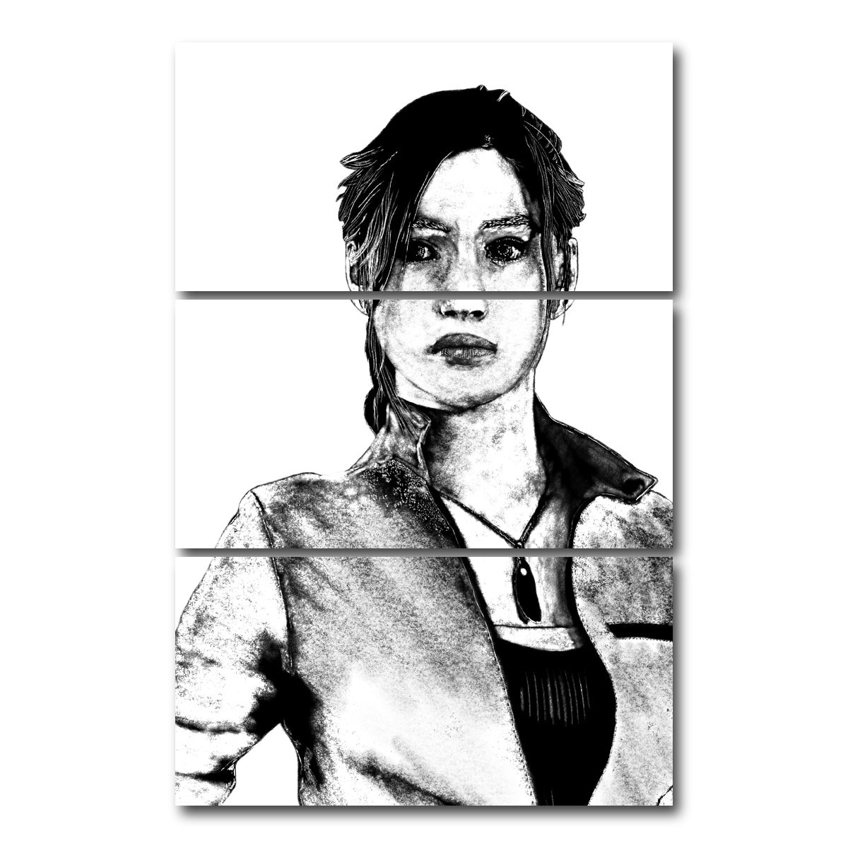 AUTO-MOCKUP WHITE | Claire | 3 Piece | Gallery Wrap Canvas | group=12x24_stacked