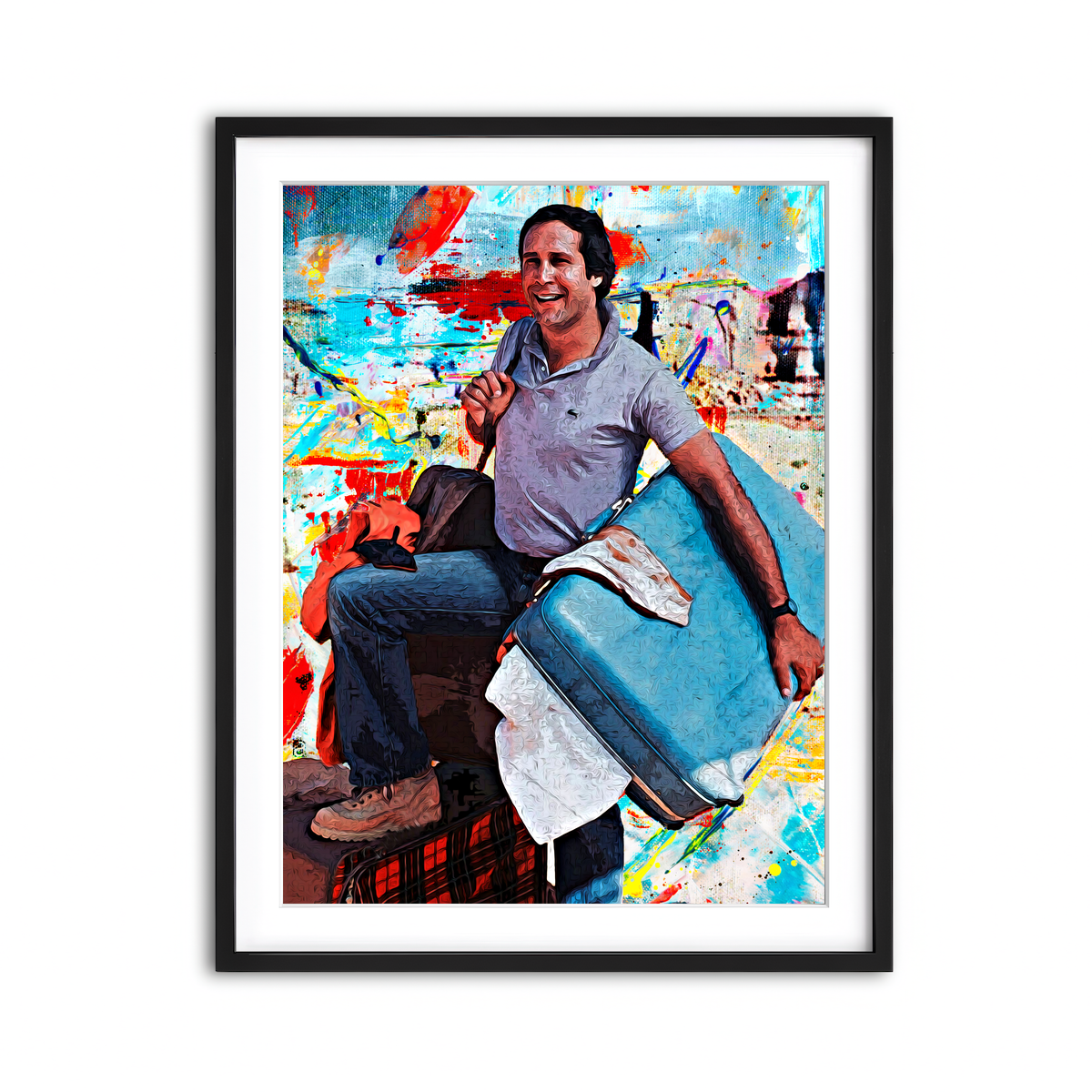 Framed Print 3x4 Black