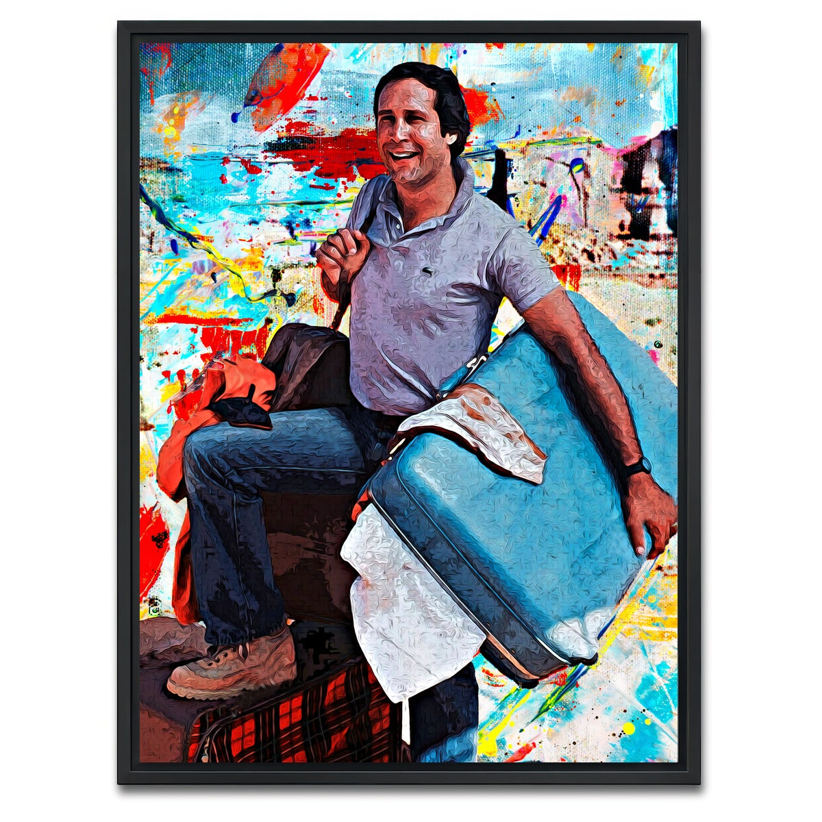 AUTO-MOCKUP WHITE | Clark Griswold | 1 Piece | Black Framed Canvas | group=3x4