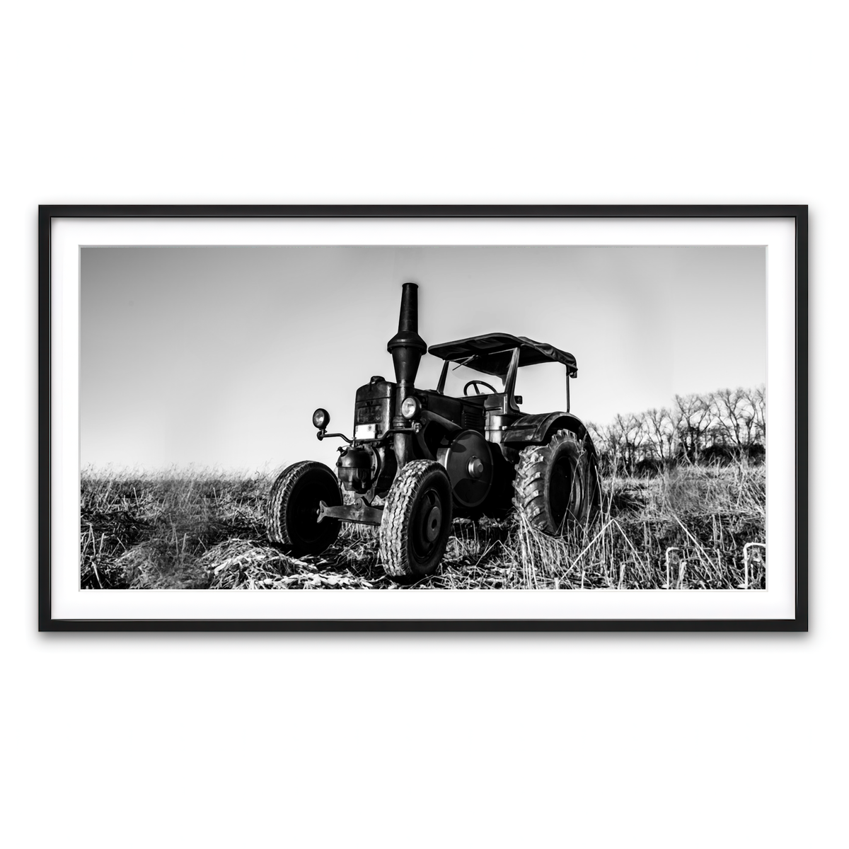 Framed Print 2x1 Black