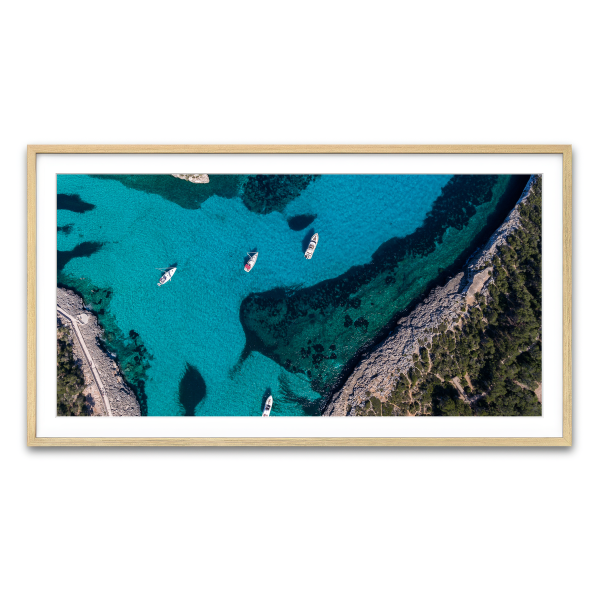 Framed Print 2x1 Natural