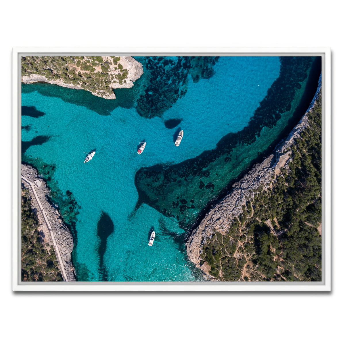 AUTO-MOCKUP WHITE | Clear Sailing | 1 Piece | White Framed Canvas | group=4x3
