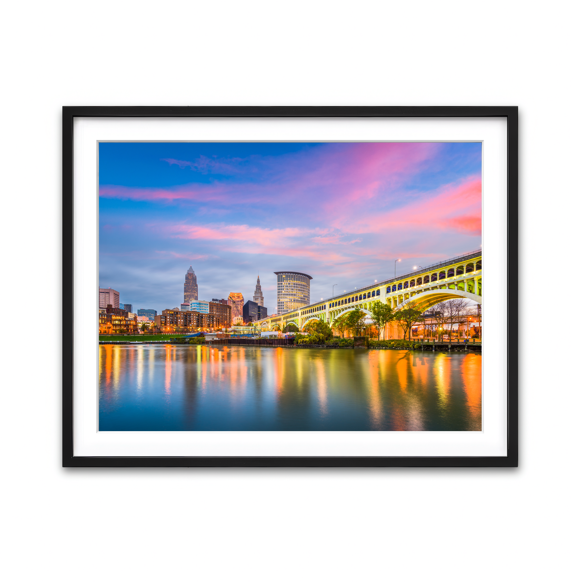 Framed Print 4x3 Black