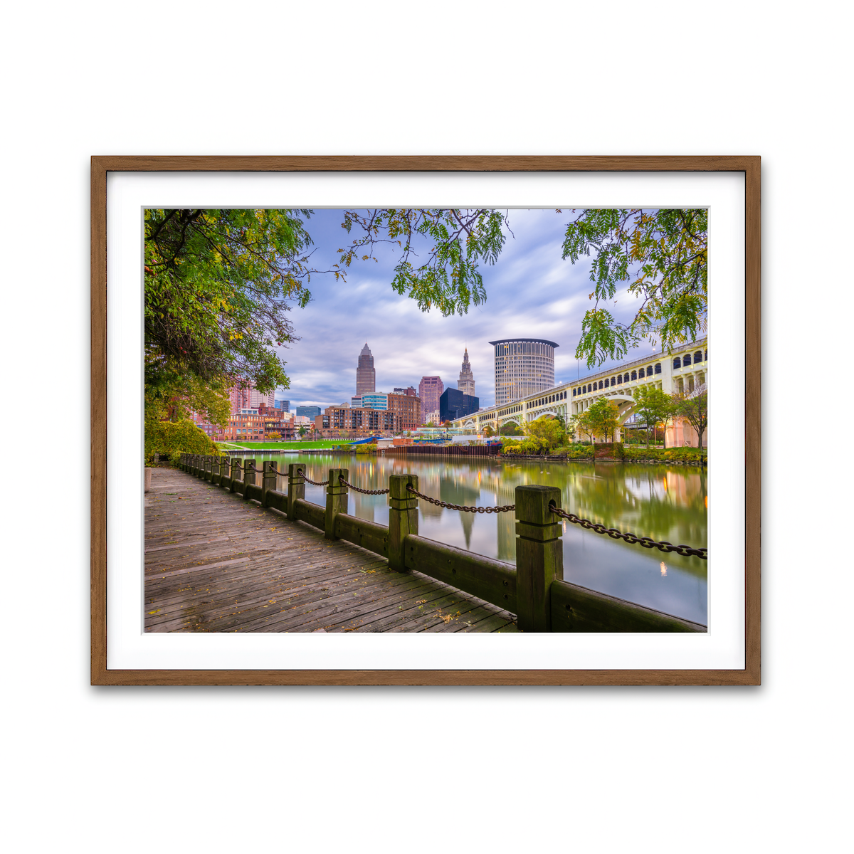 Framed Print 4x3 Walnut