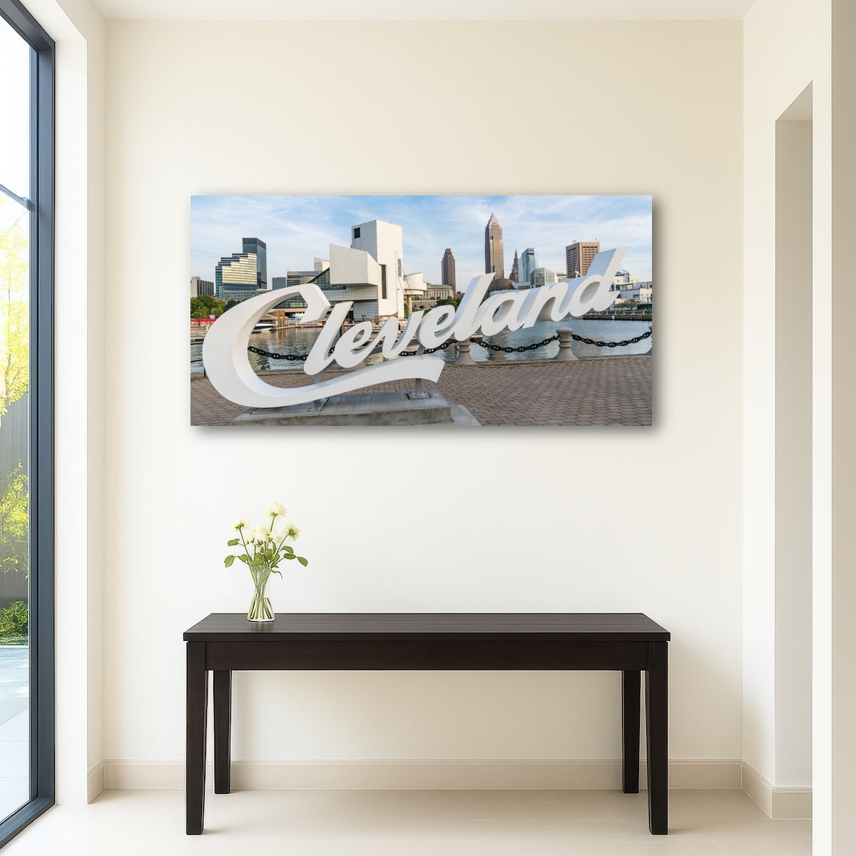 AUTO-MOCKUP ROOM | Cleveland Sign