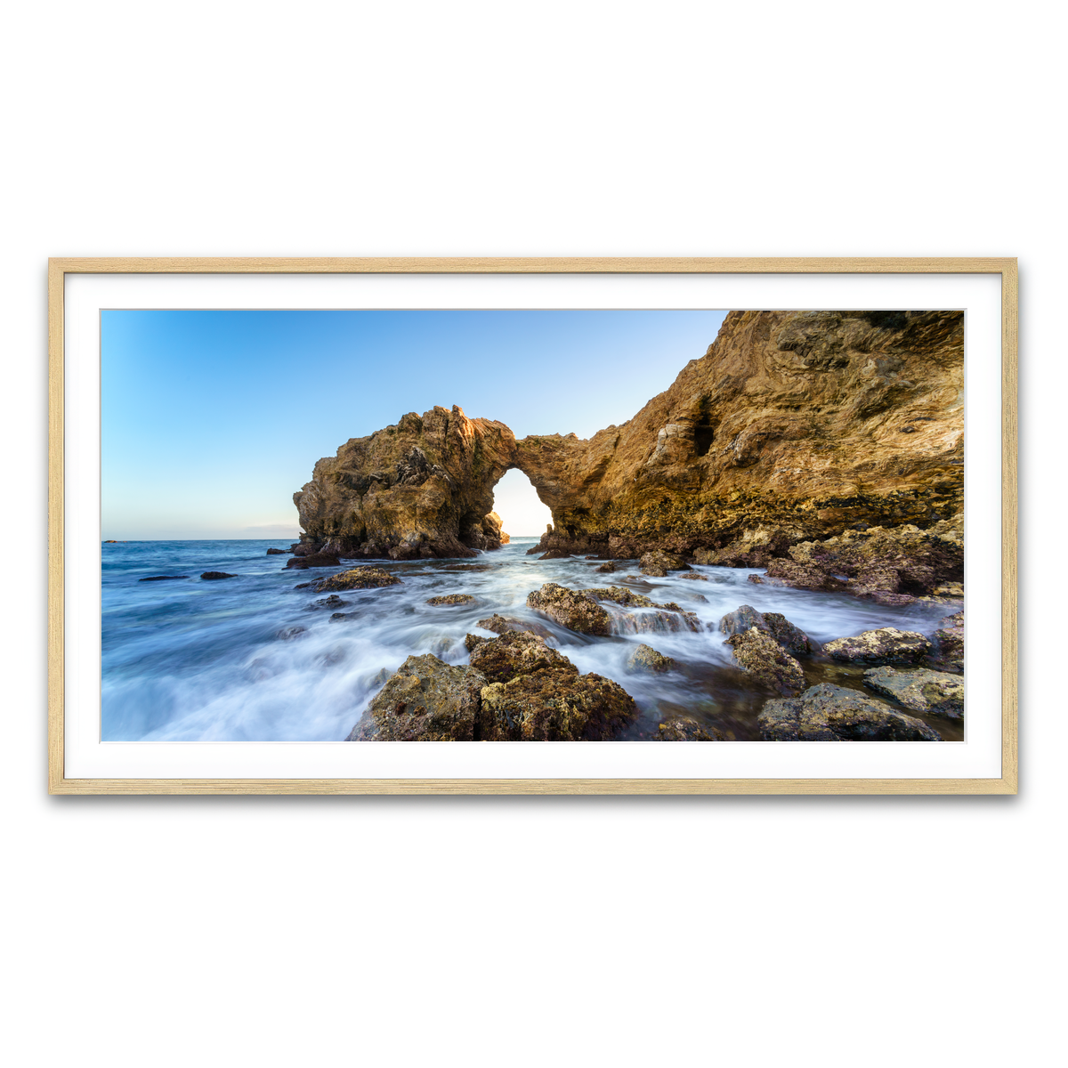 Framed Print 2x1 Natural